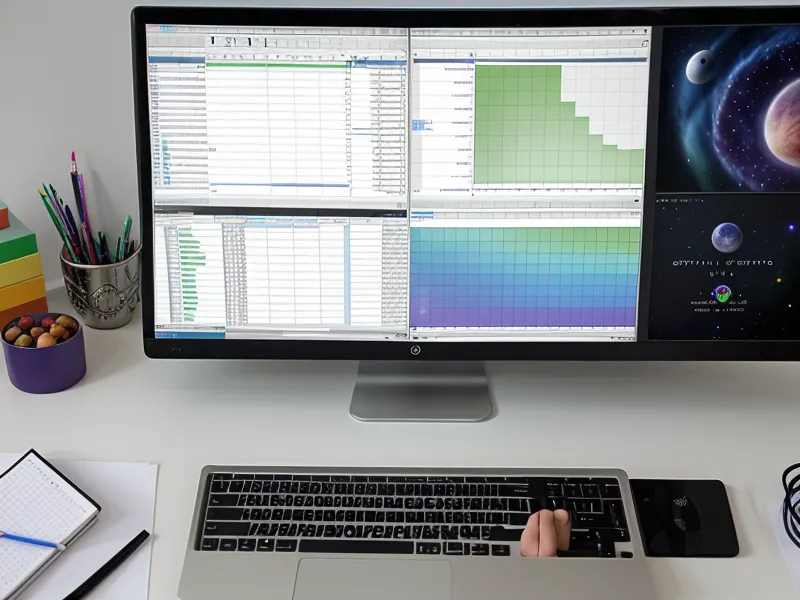 A comparison of a project management spreadsheet and a natal birth chart
