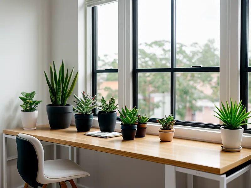 Minimalist freelancer workspace with astrology apps and energy tracking graphs.