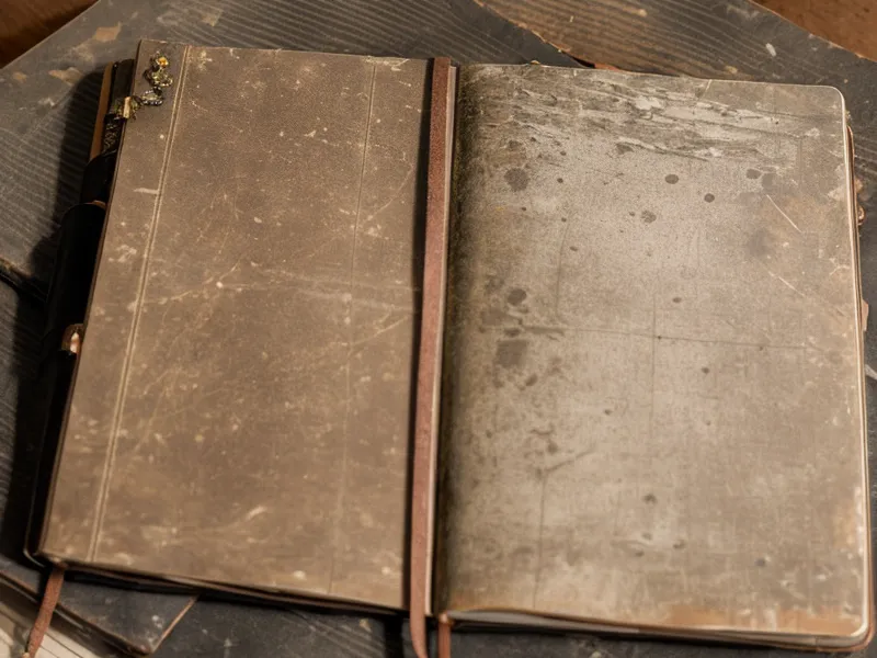 A notebook with handwritten astrology transit notes and a pair of glasses